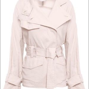 Vince short trench jacket